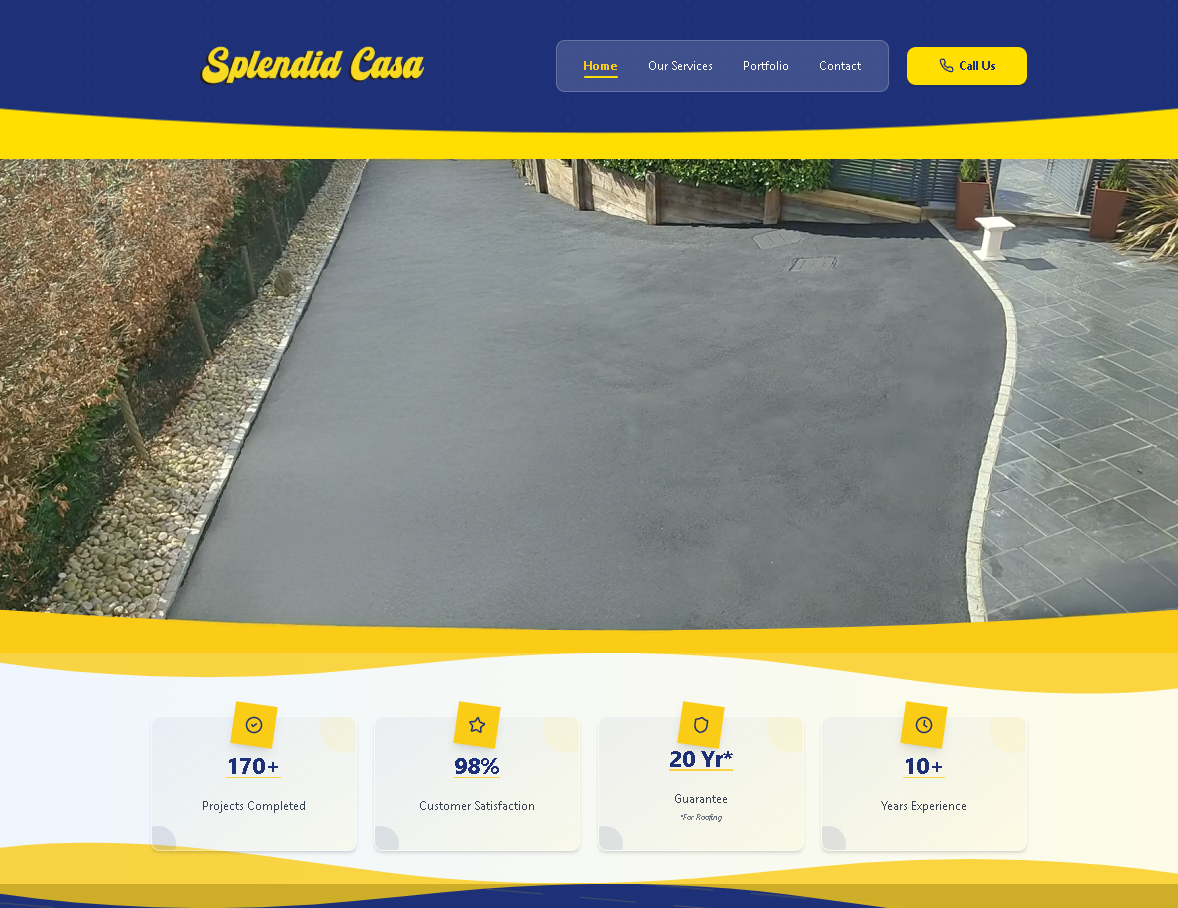 Trade website design showcase — mobile-friendly websites for tradespeople in the UK